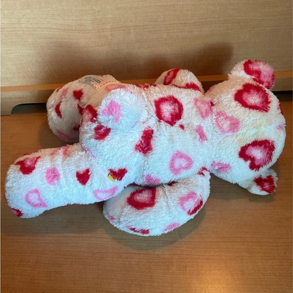 Build a Bear Workshop Plush Valentines Heart White Bear - Picture 5 of 10